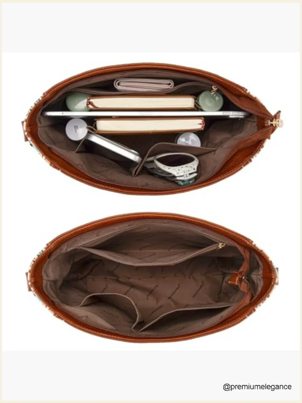 Trendy Vegan Leather Hobo Bag Soft Shoulder Purse Women
